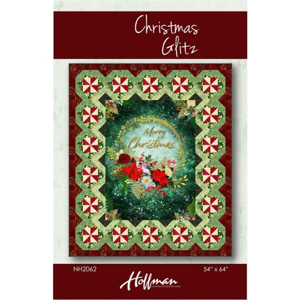 Christmas Glitz Quiltpatroon -54' X 64' 