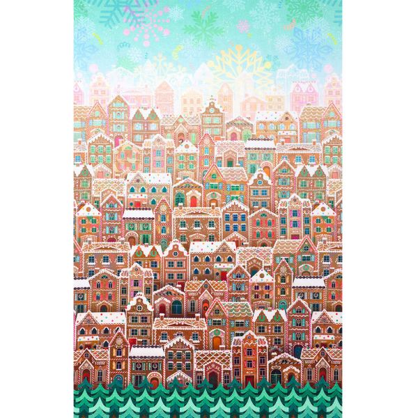 Tinsel Town Houses Panel