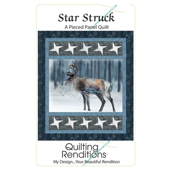 Quiltpatroon Star Struck -voor panel Quilt