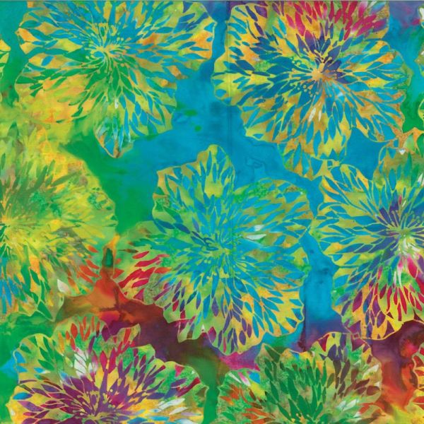 Multi Glass Flowers Hoffman 