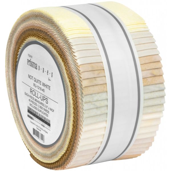 Jelly Roll Batik  ' Not Quit White '