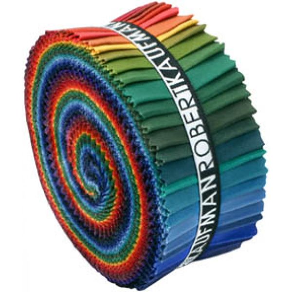 Jelly Roll Kona Solid Dark Colorway Palette 2.5 inch