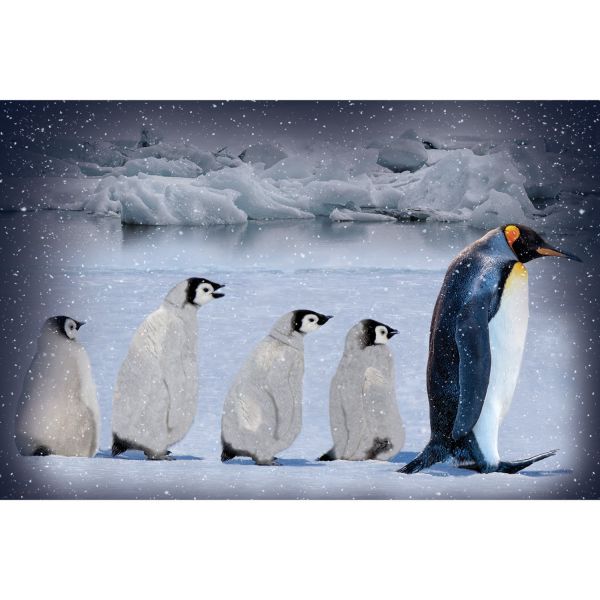  Call of the Wild Pinguin Panel 29in x 43-1/4in