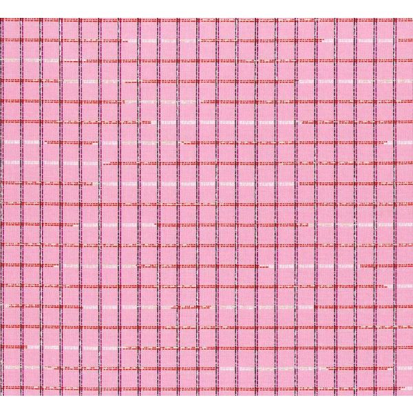 Rose Checks Metallic
