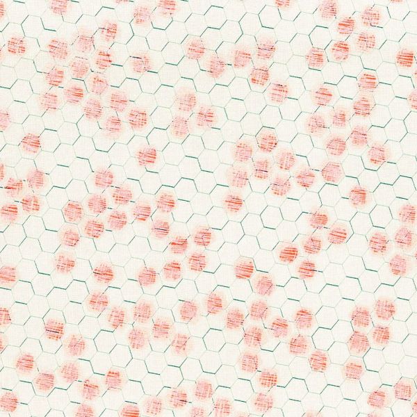 Spring Shimmer  Honeycomb  Surf metallic