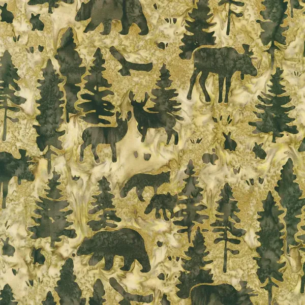 Winter Woodland Wonders Batik 