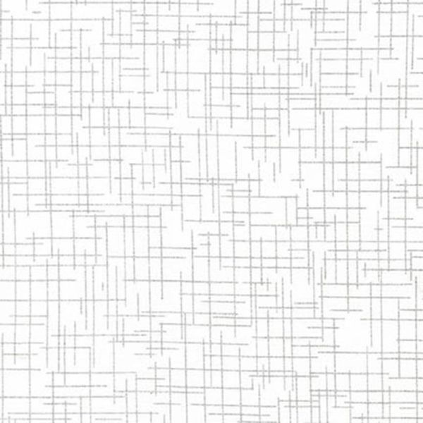 Blanc Quilters Linen -met  zilver metallic
