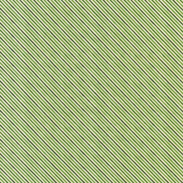 Stripe Green Christmas Metallic