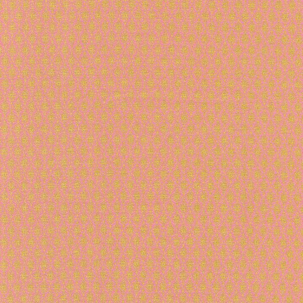 Peach Print Imperial collection  - with metallic