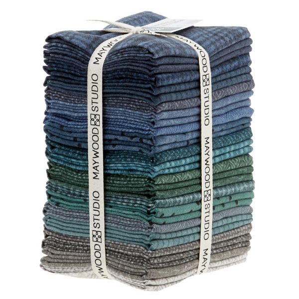  Woolies Flannel  Stormy Seas Fat Quarter Pack