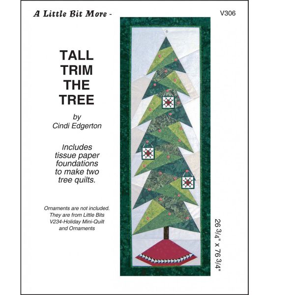 Tall Trim Tree -  Foundation Paper Patroon