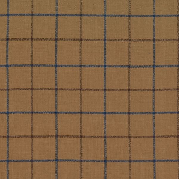 Tan Classic Plaid yarn dyed