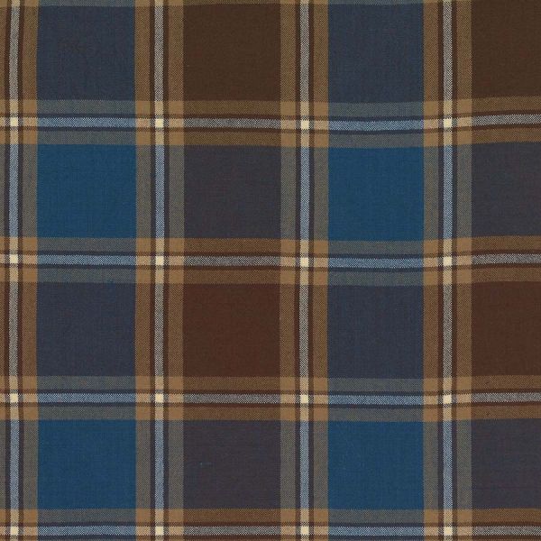 Brown Classic Plaid yarn dyed