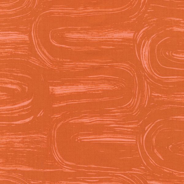 Brushy  Orange Wave