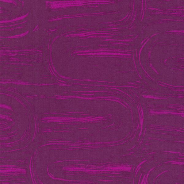 Brushy Aubergine Wave
