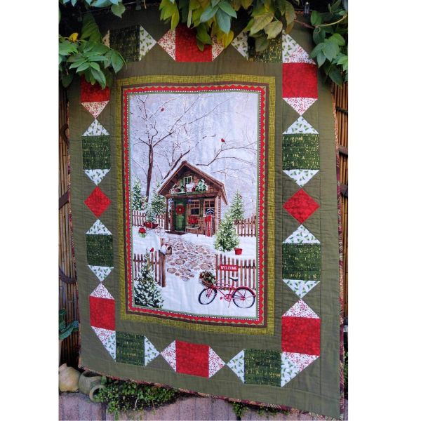 Quiltpakket Winter  Welcome Home   - 40 x 55 inch