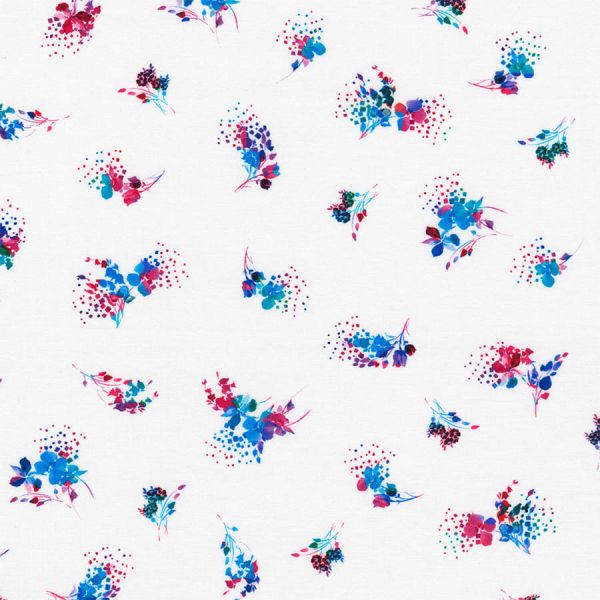 White flower sprays