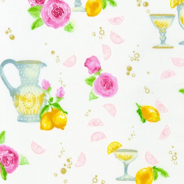 Roses and Lemonade Silver Bubbles and Roses 
