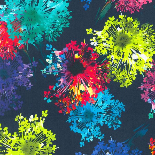 Bride Side Midnight Wide Backing  108 inch-  per 50cm