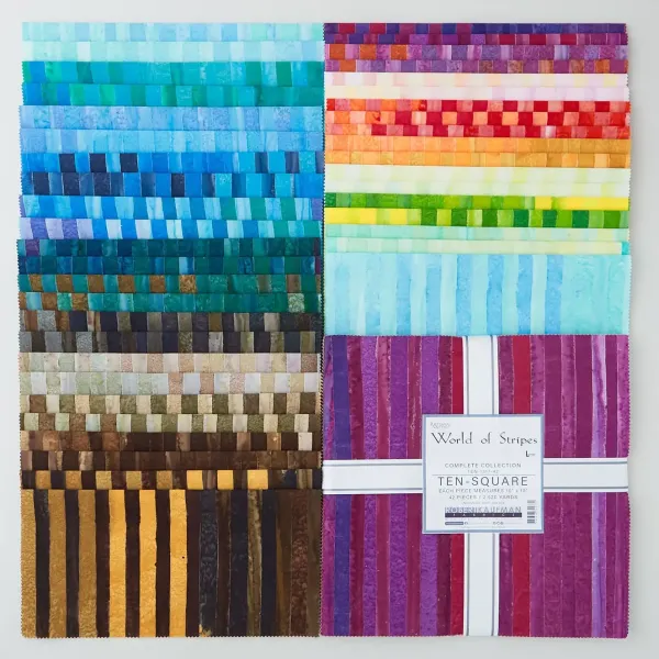 Layer Cake  Batik World of Stripes