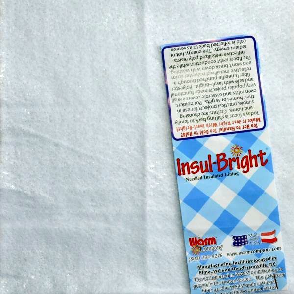Fleece tussenvoering met isolatielaag InsulBright ( per 1m x 114