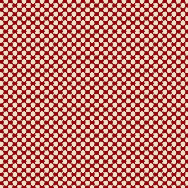 Kim Diehl Garnet & Cream Geo Dots
