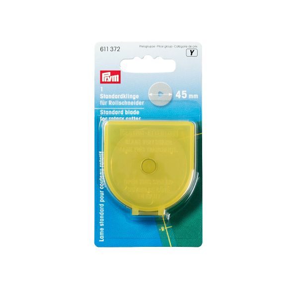 WA Portman snijmat & roterende snijset - 45 mm roterende snijder en 5 extra messen - 18 x 24 inch snijmat voor naaien - 6 x 24 inch acryl naailiniaal - ideale quiltbenodigdheden