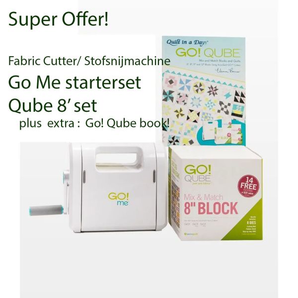 GO Me ! - Stofsnijmachine - met Qube 8 
