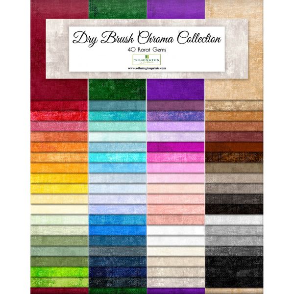 Jelly Strips  Dry Brush Chroma - dubbel pack - 76 strips